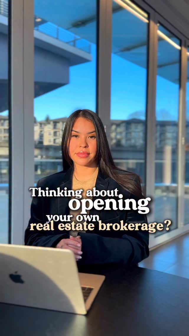 Thinking of opening your own real estate brokerage? Before you sign that lease or hire staff… read this 👇
